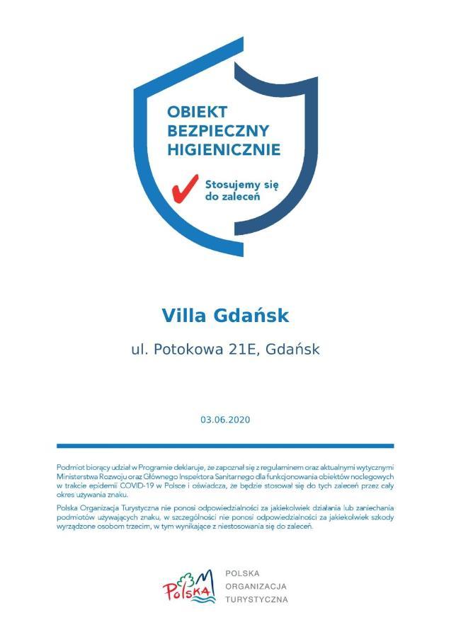 Villa Gdansk Exterior foto